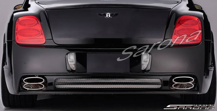 Custom Bentley Flying Spur  Sedan Rear Bumper (2004 - 2012) - $1450.00 (Part #BT-003-RB)